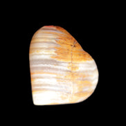 Afghan Jade heart 29mm 12.2g in sunlight - Rocks and Things Store