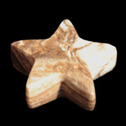 Chocolate Star Calcite 58*19mm 101.2g Rocks and Things Store