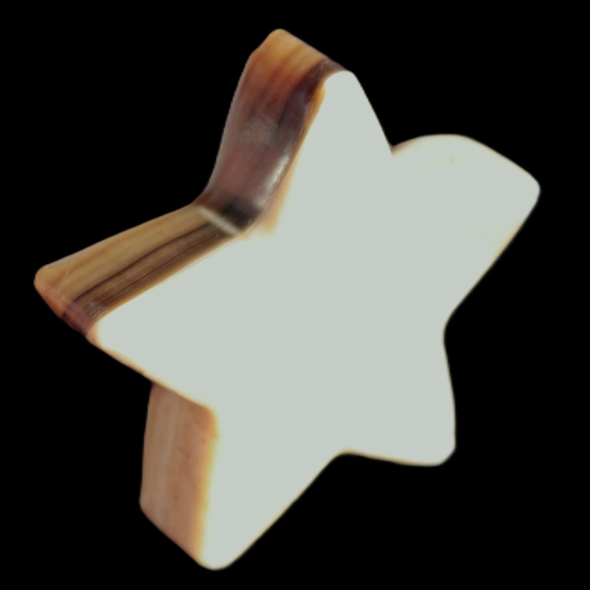 Chocolate Calcite Star 70*19mm 136.5g Rocks and Things Store