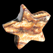 Chocolate Calcite Star 67*19mm 114.0g Rocks and Things Store