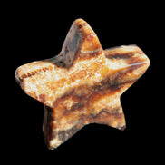 Chocolate Calcite Star 67*19mm 114.0g Rocks and Things Store