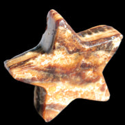 Chocolate Calcite Star 67*19mm 114.0g Rocks and Things Store