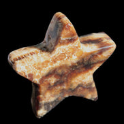 Chocolate Calcite Star 67*19mm 114.0g Rocks and Things Store