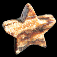 Chocolate Calcite Star 67*19mm 114.0g Rocks and Things Store
