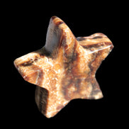 Chocolate Calcite Star 67*19mm 114.0g Rocks and Things Store