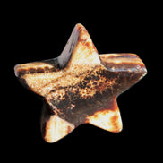 Chocolate Calcite Star 67*19mm 114.0g Rocks and Things Store