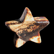 Chocolate Calcite Star 67*19mm 114.0g Rocks and Things Store