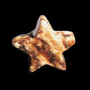 Chocolate Calcite Star 67*19mm 114.0g Rocks and Things Store