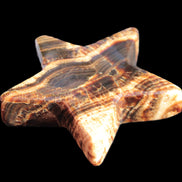 Chocolate Calcite Star 101*20mm 277.3g Rocks and Things Store