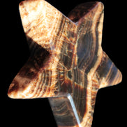 Chocolate Calcite Star 101*20mm 277.3g Rocks and Things Store