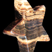 Chocolate Calcite Star 101*20mm 277.3g Rocks and Things Store