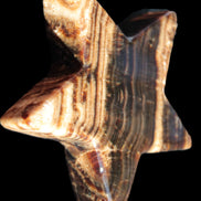 Chocolate Calcite Star 101*20mm 277.3g Rocks and Things Store