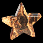 Chocolate Calcite Star 101*20mm 277.3g Rocks and Things Store