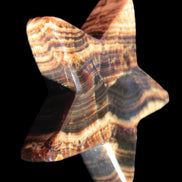 Chocolate Calcite Star 101*20mm 277.3g Rocks and Things Store