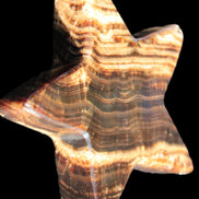 Chocolate Calcite Star 101*20mm 277.3g Rocks and Things Store