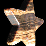 Chocolate Calcite Star 101*20mm 277.3g Rocks and Things Store