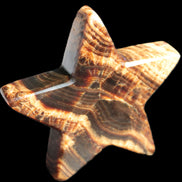 Chocolate Calcite Star 101*20mm 277.3g Rocks and Things Store