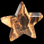 Chocolate Calcite Star 101*20mm 277.3g Rocks and Things Store