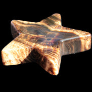 Chocolate Calcite Star 101*20mm 277.3g Rocks and Things Store