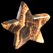 Chocolate Calcite Star 101*20mm 277.3g Rocks and Things Store