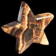 Chocolate Calcite Star 101*20mm 277.3g Rocks and Things Store