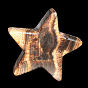 Chocolate Calcite Star 101*20mm 277.3g Rocks and Things Store