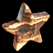 Chocolate Calcite Star 101*20mm 277.3g Rocks and Things Store
