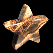 Chocolate Calcite Star 101*20mm 277.3g Rocks and Things Store