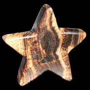 Chocolate Calcite Star 101*20mm 277.3g Rocks and Things Store