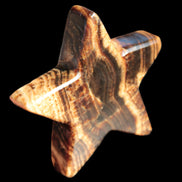 Chocolate Calcite Star 101*20mm 277.3g Rocks and Things Store