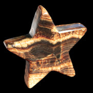 Chocolate Calcite Star 101*20mm 277.3g Rocks and Things Store