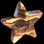 Chocolate Calcite Star 101*20mm 277.3g Rocks and Things Store