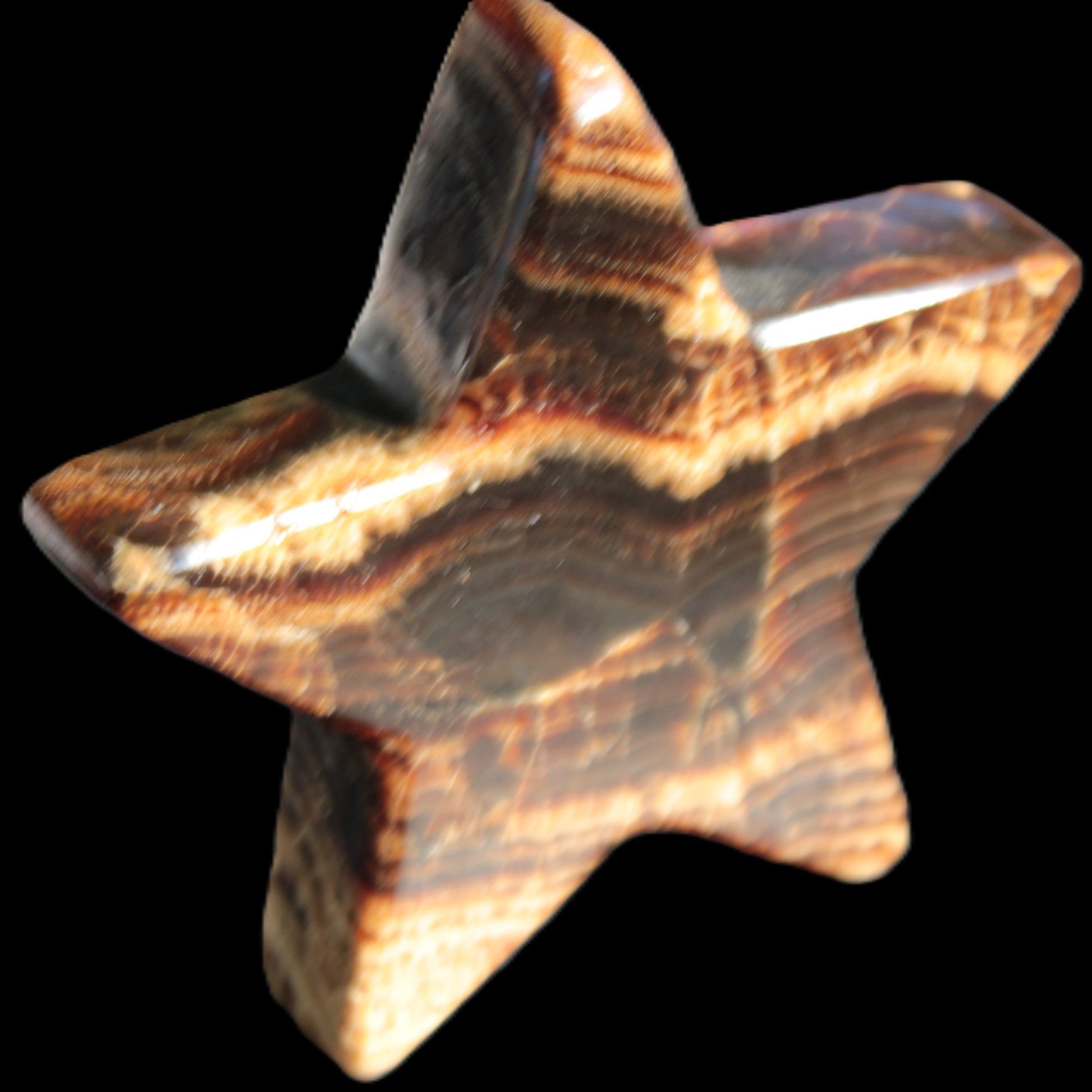 Chocolate Calcite Star 101*20mm 277.3g Rocks and Things Store