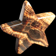 Chocolate Calcite Star 101*20mm 277.3g Rocks and Things Store