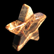 Chocolate Calcite Star 101*20mm 277.3g Rocks and Things Store