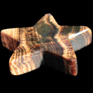 Chocolate Calcite Star 101*20mm 277.3g Rocks and Things Store