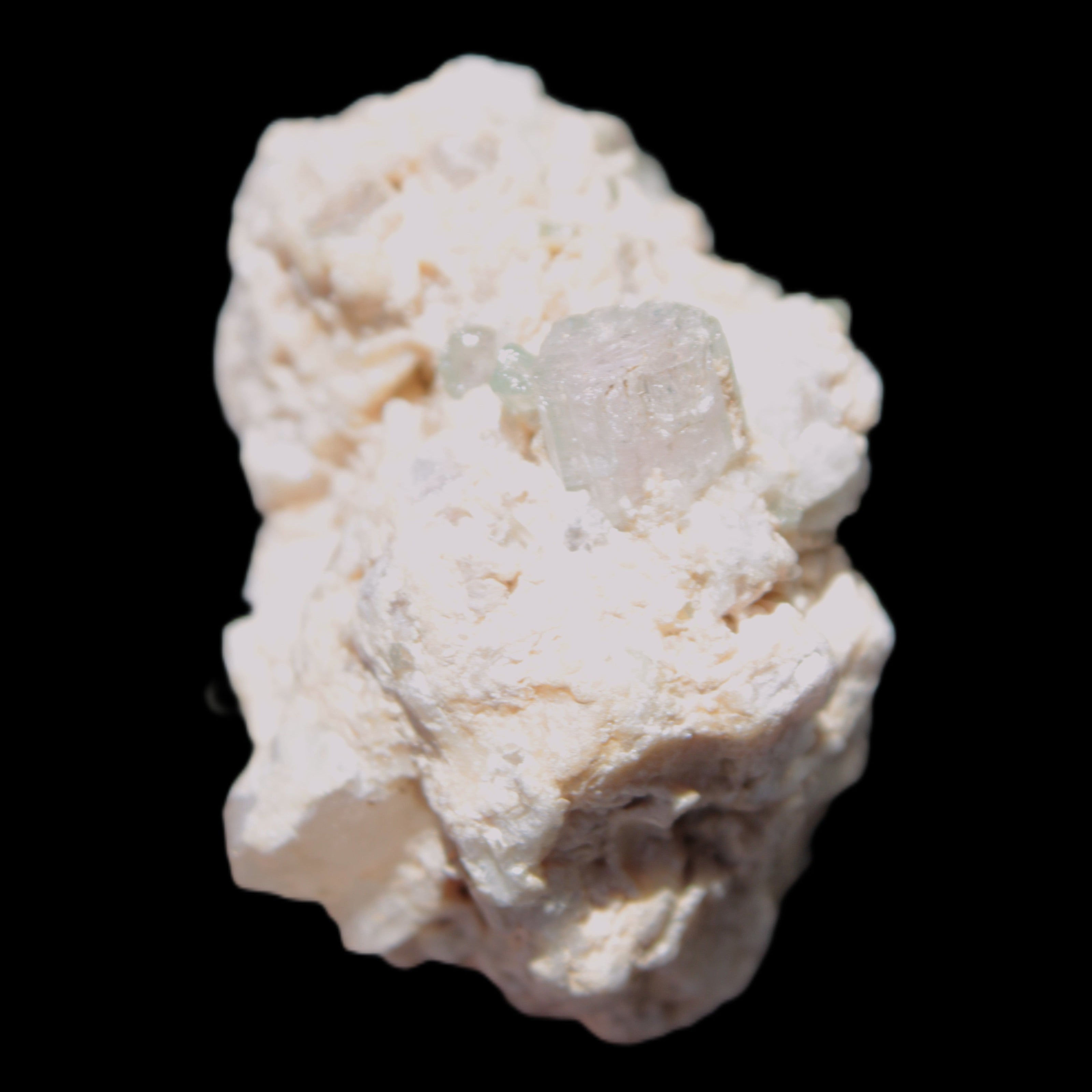 Aquamarine and Mica cluster 42*31*26mm 156ct 31.5g in bright sunshine - Rocks and Things Store