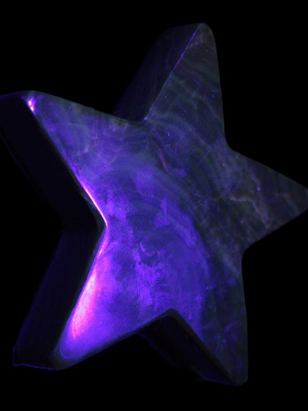 Chocolate Calcite Star 103*19mm 243.3g Rocks and Things Store