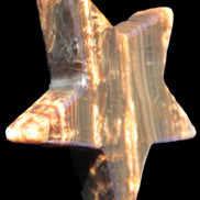 Chocolate Calcite Star 103*18mm 249.6g Rocks and Things Store