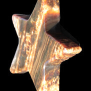 Chocolate Calcite Star 103*18mm 249.6g Rocks and Things Store