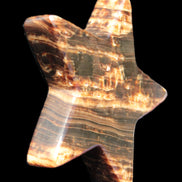 Chocolate Calcite Star 103*18mm 249.6g Rocks and Things Store