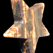 Chocolate Calcite Star 103*18mm 249.6g Rocks and Things Store