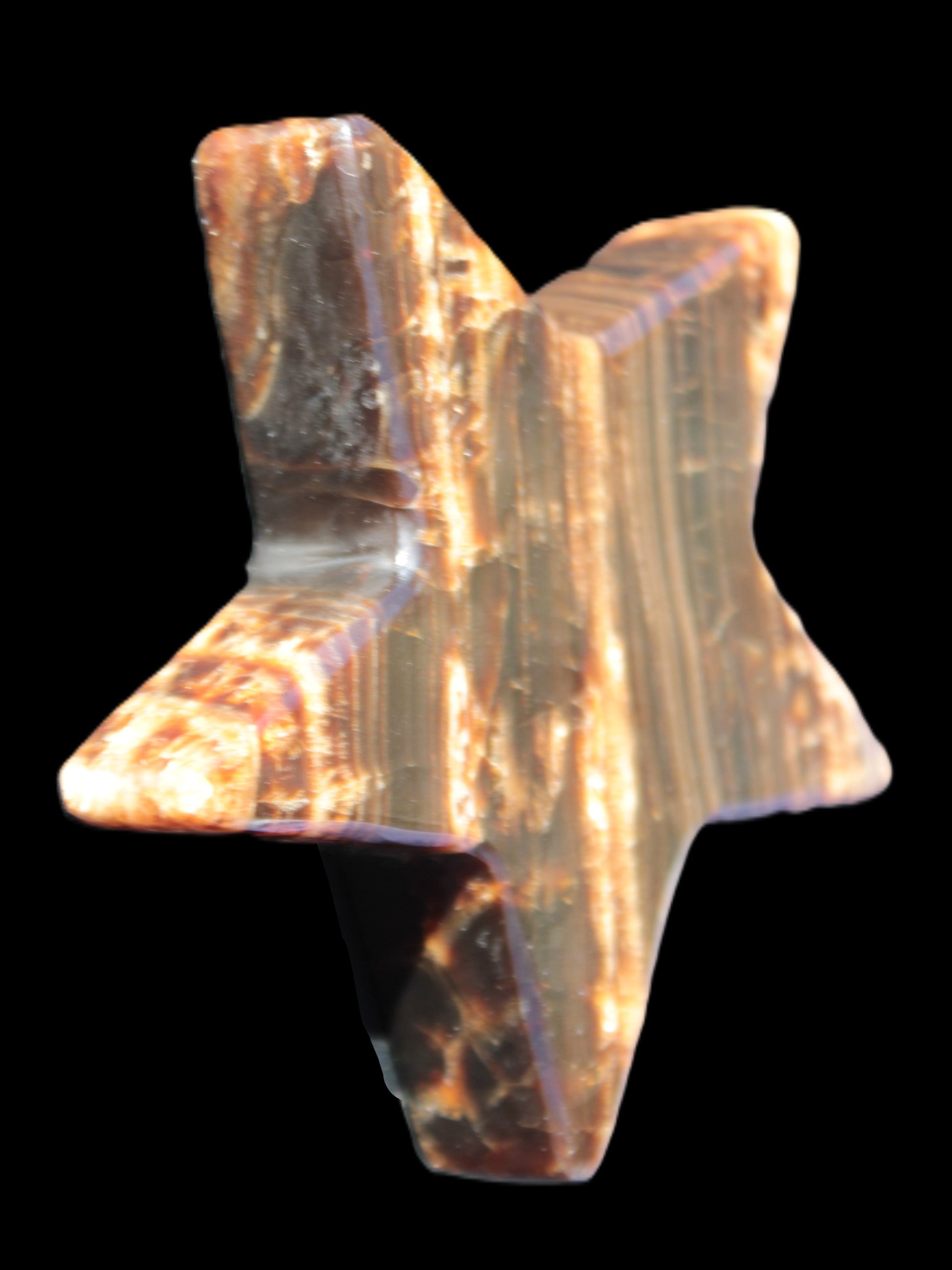 Chocolate Calcite Star 103*18mm 249.6g Rocks and Things Store