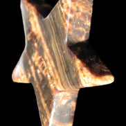 Chocolate Calcite Star 103*18mm 249.6g Rocks and Things Store