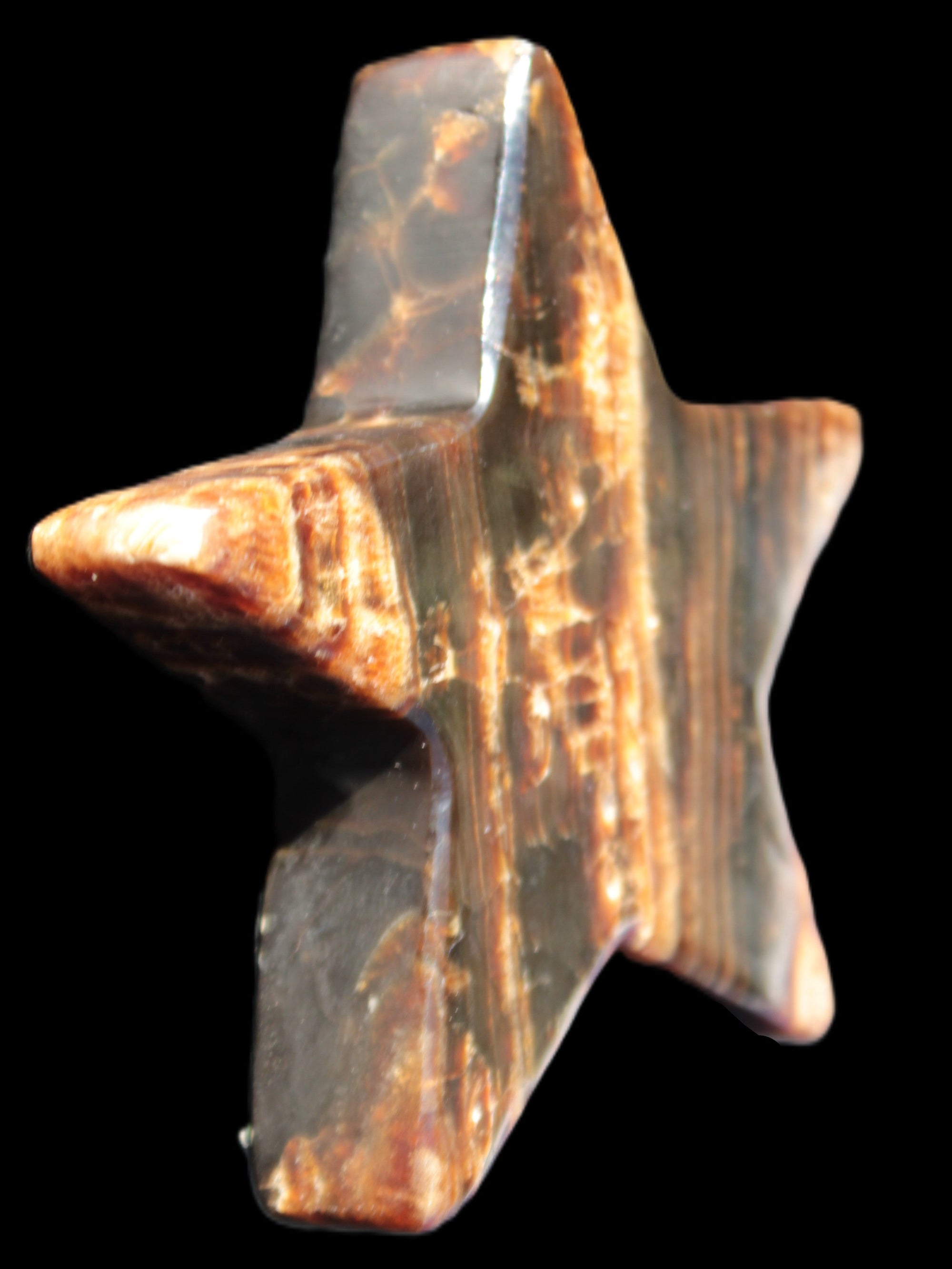 Chocolate Calcite Star 103*18mm 249.6g Rocks and Things Store