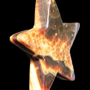 Chocolate Calcite Star 105*19mm 244g Rocks and Things Store