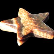 Chocolate Calcite Star 105*19mm 244g Rocks and Things Store