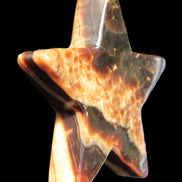 Chocolate Calcite Star 105*19mm 244g Rocks and Things Store