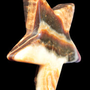 Chocolate Calcite Star 105*19mm 244g Rocks and Things Store