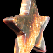 Chocolate Calcite Star 105*19mm 244g Rocks and Things Store
